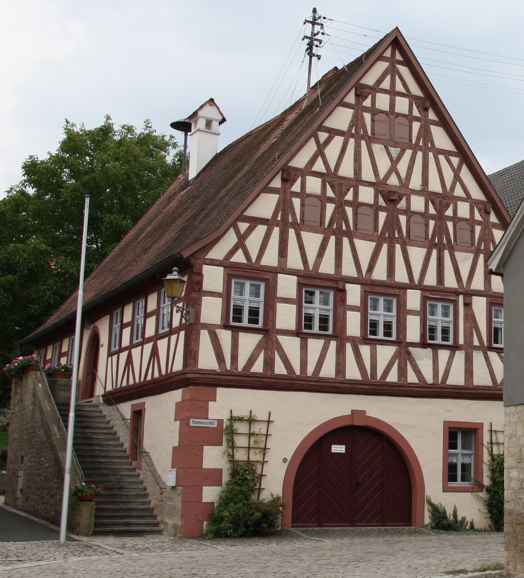 Bild vom Rathaus Riedenheim